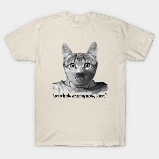 Hannibal Cat T-Shirt by thechristianbernal